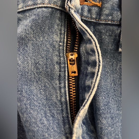 Wrangler Classic Blue Men's Cut Off Jeans sz 33 - Picture 6 of 9